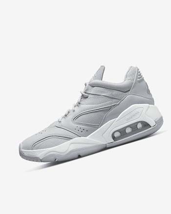 Buty Do Koszykówki Męskie Nike Jordan Point Lane Platyna Białe Szare | PL_4729