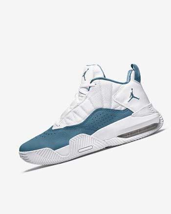 Buty Do Koszykówki Męskie Nike Jordan Stay Loyal Białe Czerwone Niebieskie | PL_1198