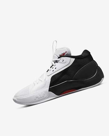 Buty Do Koszykówki Męskie Nike Jordan Zoom Separate Czarne Białe Czerwone | PL_3225