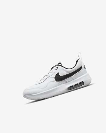 Buty Dziewczynka Nike Air Max Motif Białe Białe Czarne | PL_5392