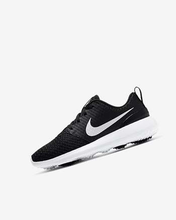 Buty Golfowe Chłopięce Nike Roshe G Jr. Czarne Białe Metal Białe | PL_4714