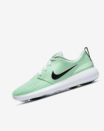 Buty Golfowe Damskie Nike Roshe G Mięta Białe Czarne | PL_2317