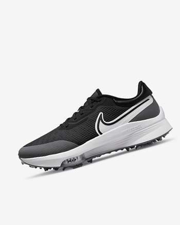 Buty Golfowe Męskie Nike Air Zoom Infinity Tour NEXT% Czarne Szare Turkusowe Białe | PL_3084