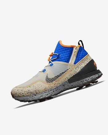 Buty Golfowe Męskie Nike Air Zoom Infinity Tour Shield Szare Czarne | PL_4901