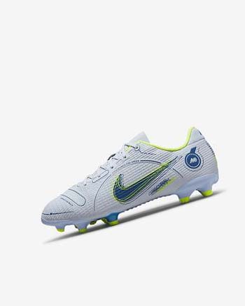 Buty Piłkarskie Chłopięce Nike Jr. Mercurial Vapor 14 Academy MG Szare Głęboka Niebieskie Niebieskie Niebieskie | PL_2309