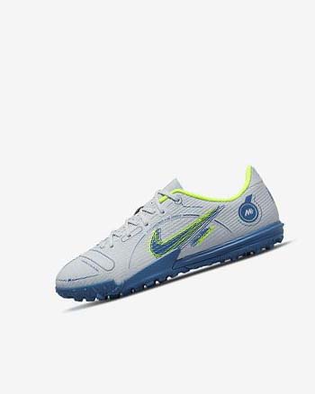 Buty Piłkarskie Chłopięce Nike Jr. Mercurial Vapor 14 Academy TF Szare Głęboka Niebieskie Ciemny Niebieskie | PL_2750