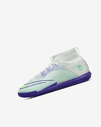 Buty Piłkarskie Chłopięce Nike Jr. Mercurial Dream Speed Superfly 8 Academy IC Zielone Fioletowe Zielone | PL_3103