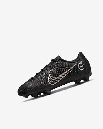 Buty Piłkarskie Chłopięce Nike Jr. Mercurial Vapor 14 Academy MG Czarne Metal Srebrne Szare Metal Złote | PL_4560