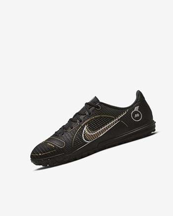 Buty Piłkarskie Chłopięce Nike Jr. Mercurial Vapor 14 Academy TF Czarne Metal Srebrne Szare Metal Złote | PL_4633