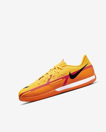 Buty Piłkarskie Chłopięce Nike Jr. Phantom GT2 Academy IC Pomarańczowe Pomarańczowe Głęboka Czerwone Czarne | PL_2903