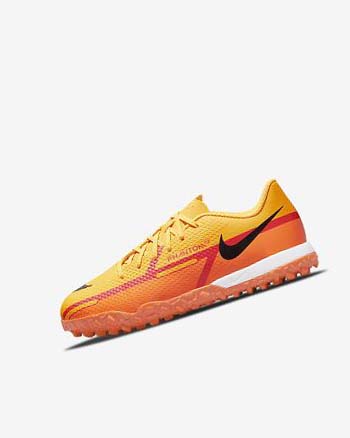 Buty Piłkarskie Chłopięce Nike Jr. Phantom GT2 Academy TF Pomarańczowe Pomarańczowe Głęboka Czerwone Czarne | PL_5286