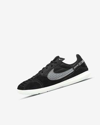 Buty Piłkarskie Chłopięce Nike Jr. Streetgato Czarne Białe | PL_5445