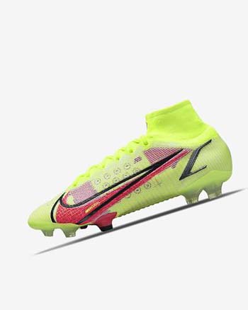 Buty Piłkarskie Damskie Nike Mercurial Superfly 8 Elite FG Czarne Głęboka Czerwone | PL_4908