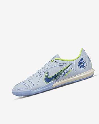Buty Piłkarskie Damskie Nike Mercurial Vapor 14 Academy IC Szare Głęboka Niebieskie Niebieskie Niebieskie | PL_3075