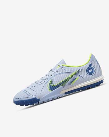 Buty Piłkarskie Damskie Nike Mercurial Vapor 14 Academy TF Szare Głęboka Niebieskie Ciemny Niebieskie | PL_3189
