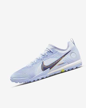 Buty Piłkarskie Męskie Nike Mercurial Air Zoom Vapor 14 Pro TF Szare Głęboka Niebieskie Niebieskie Niebieskie | PL_5385