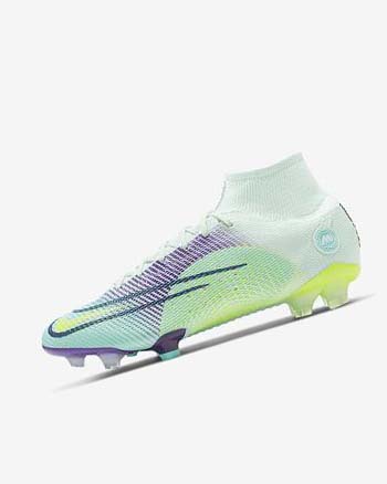 Buty Piłkarskie Męskie Nike Mercurial Dream Speed Superfly 8 Elite FG Zielone Fioletowe Zielone | PL_3202