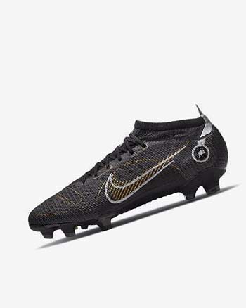 Buty Piłkarskie Męskie Nike Mercurial Vapor 14 Pro FG Czarne Metal Srebrne Szare Metal Złote | PL_2760
