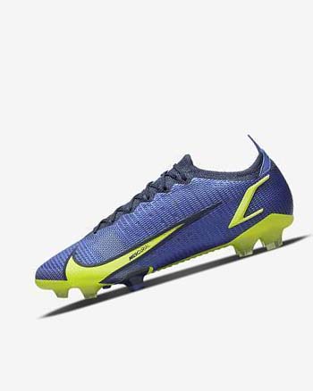 Buty Piłkarskie Męskie Nike Mercurial Vapor 14 Elite FG Niebieskie Niebieskie | PL_4490