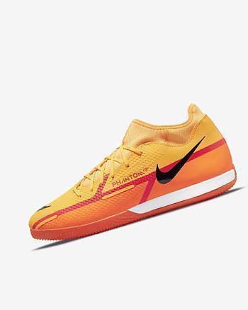 Buty Piłkarskie Męskie Nike Phantom GT2 Academy Dynamic Fit IC Pomarańczowe Pomarańczowe Głęboka Czerwone Czarne | PL_2433