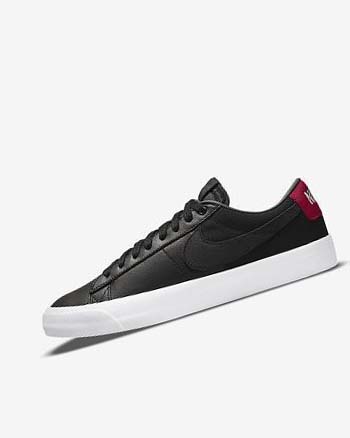 Buty Skate Męskie Nike SB Zoom Blazer Low Pro GT Premium Czarne Czerwone Czarne | PL_3147