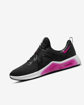 Buty Treningowe Damskie Nike Air Max Bella TR 5 Czarne Białe Różowe | PL_2418