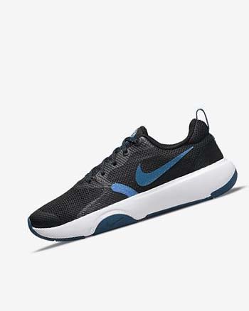Buty Treningowe Damskie Nike City Rep TR Czarne Niebieskie Białe | PL_2371