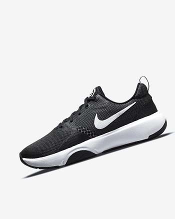 Buty Treningowe Damskie Nike City Rep TR Czarne Ciemny Szare Białe | PL_4972