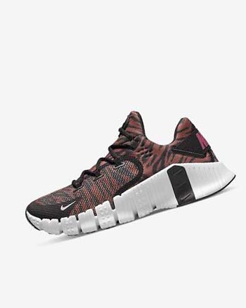 Buty Treningowe Damskie Nike Free Metcon 4 Czarne Różowe | PL_2415