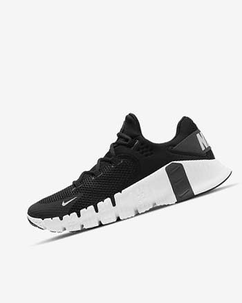 Buty Treningowe Damskie Nike Free Metcon 4 Czarne Szare Czarne | PL_3132