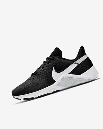 Buty Treningowe Damskie Nike Legend Essential 2 Czarne Platyna Białe | PL_4709