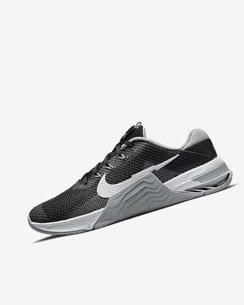 Buty Treningowe Damskie Nike Metcon 7 Czarne Szare Białe Platyna | PL_3015