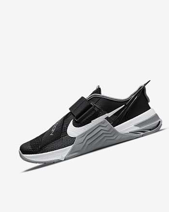Buty Treningowe Damskie Nike Metcon 7 FlyEase Czarne Szare Białe Platyna | PL_2856