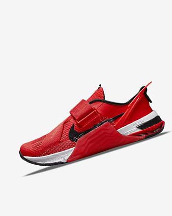 Buty Treningowe Damskie Nike Metcon 7 FlyEase Czerwone Białe Czarne | PL_3027