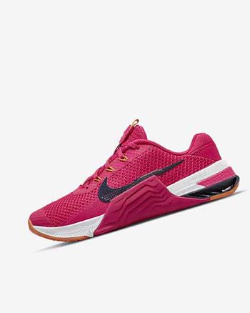 Buty Treningowe Damskie Nike Metcon 7 Różowe Jasny Żółte Niebieskie | PL_3020