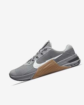 Buty Treningowe Damskie Nike Metcon 7 Szare Brązowe Ciemny Szare Białe | PL_1162