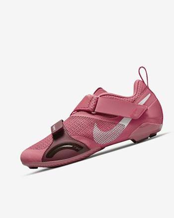 Buty Treningowe Damskie Nike SuperRep Cycle Różowe Metal Głęboka Różowe | PL_4716