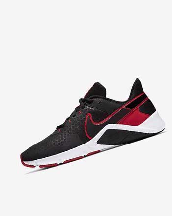 Buty Treningowe Męskie Nike Legend Essential 2 Czarne Czerwone Białe Czarne | PL_2758