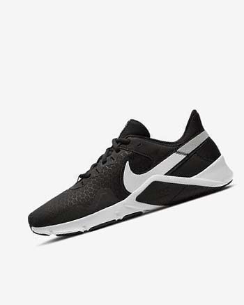 Buty Treningowe Męskie Nike Legend Essential 2 Czarne Metal Srebrne Białe | PL_5270