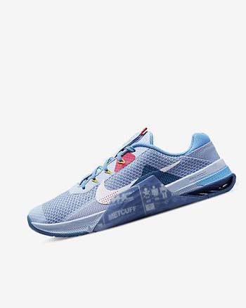 Buty Treningowe Męskie Nike Metcon 7 AMP Głęboka Niebieskie Niebieskie Jasny Królewski Niebieski Niebiesk | PL_5092