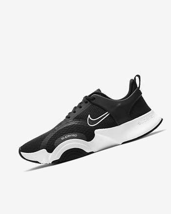 Buty Treningowe Męskie Nike SuperRep Go 2 Czarne Białe | PL_5209