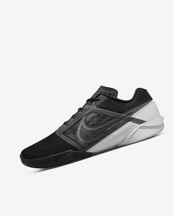 Buty Treningowe Męskie Nike Zoom Metcon Turbo 2 Czarne Białe Szare | PL_2818