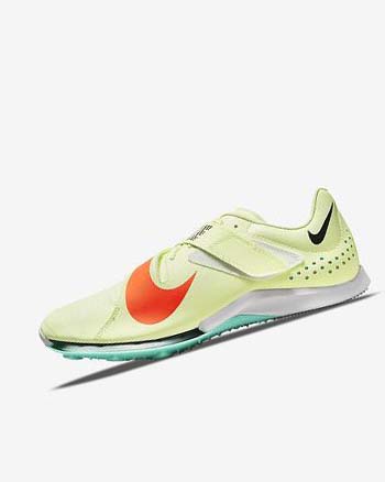 Buty Z Kolcami Męskie Nike Air Zoom LJ Elite Turkusowe Pomarańczowe | PL_5169
