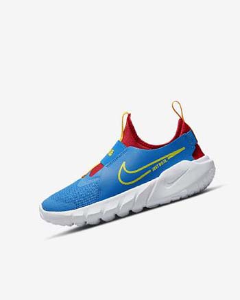 Buty do Biegania Chłopięce Nike Flex Runner 2 Niebieskie Czerwone Złote Zielone | PL_5466