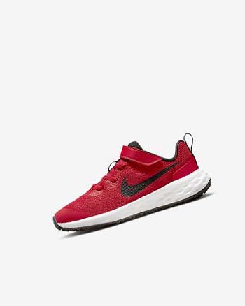 Buty do Biegania Chłopięce Nike Revolution 6 Czerwone Czarne | PL_5008