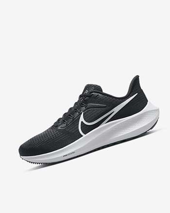Buty do Biegania Damskie Nike Air Zoom Pegasus 39 Czarne Ciemny Szare Białe | PL_2776