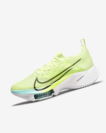Buty do Biegania Damskie Nike Air Zoom Tempo NEXT% Zielone Czarne | PL_5077