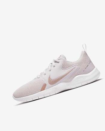 Buty do Biegania Damskie Nike Flex Experience Run 10 Głęboka Fioletowe Białe Metal Czerwone Brązowe | PL_4559