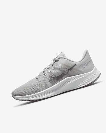 Buty do Biegania Damskie Nike Quest 4 Premium Metal Szare | PL_3033