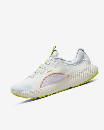 Buty do Biegania Damskie Nike React Escape Run Białe Zielone Kolorowe | PL_3111